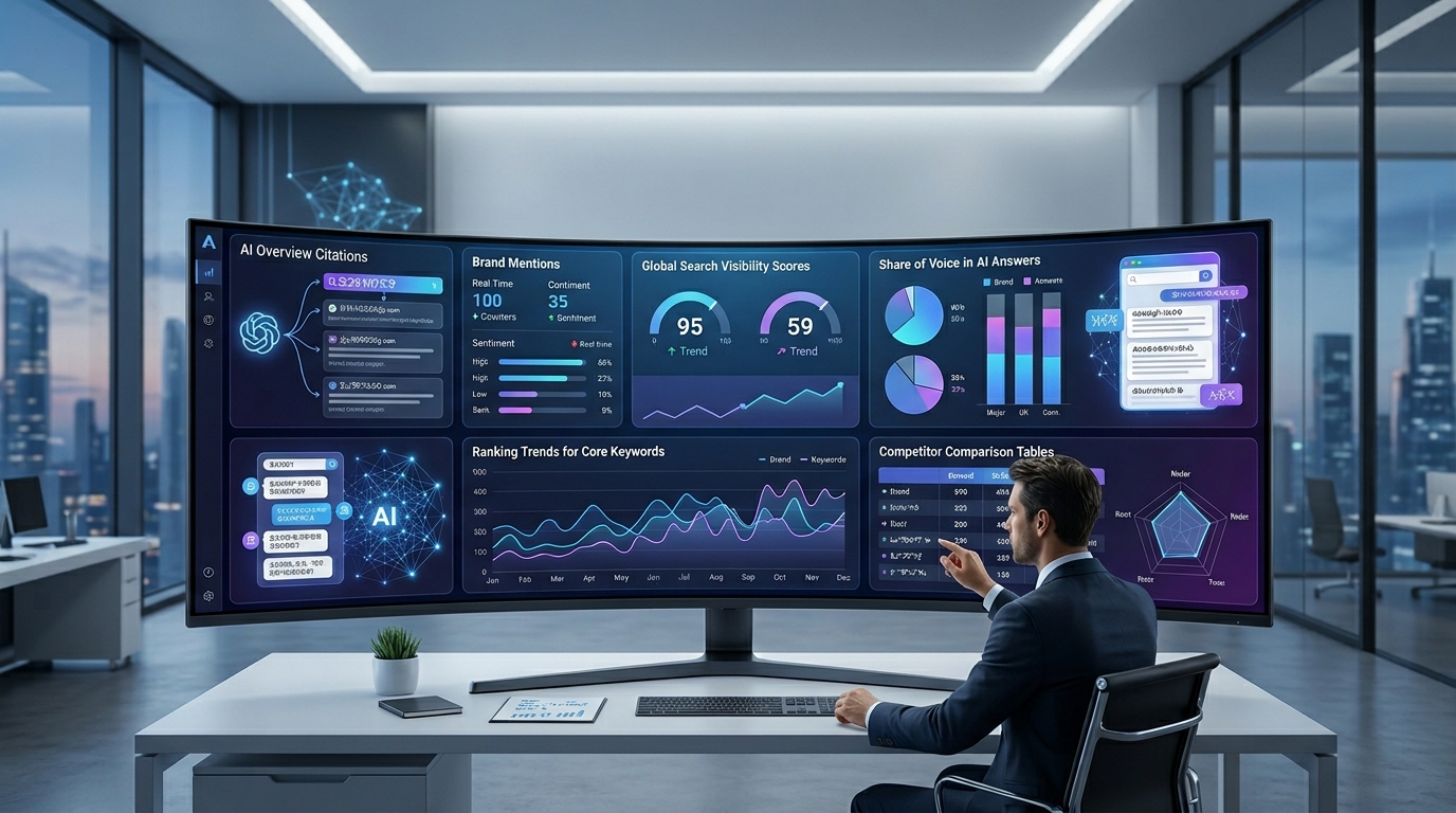 AI Search Engine Ranking Tracking Tool