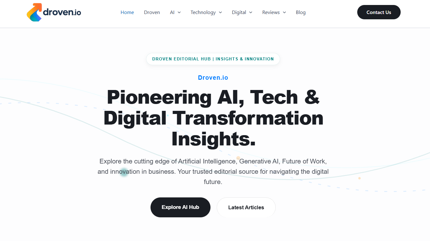 What Are Droven IO AI Automation Tools