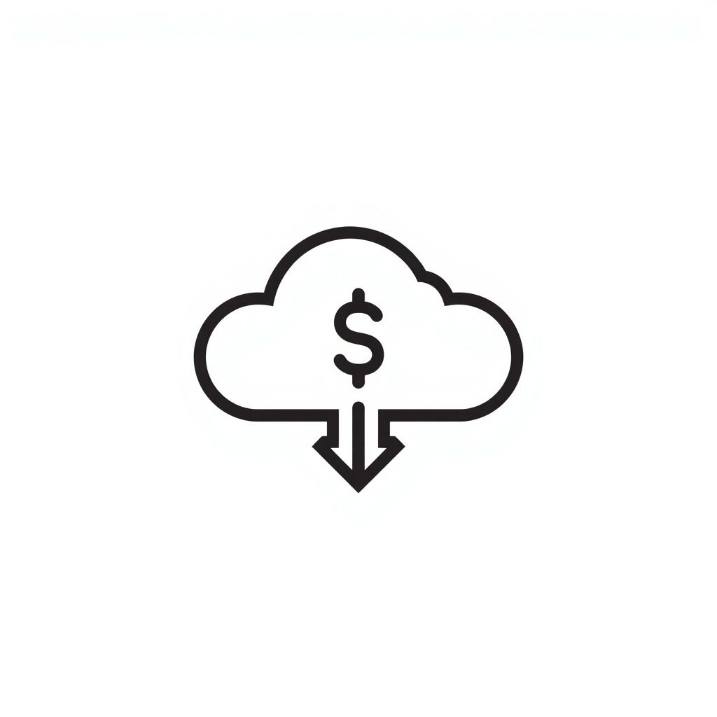Icon representing selling digital products as an online side hustle