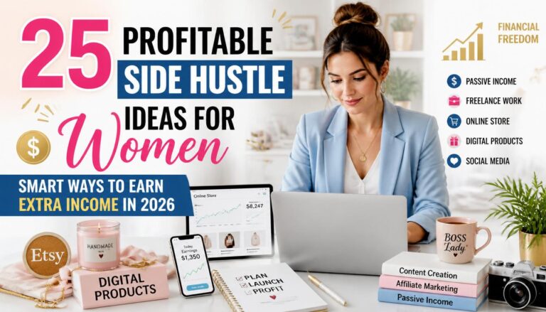 side hustle ideas for women