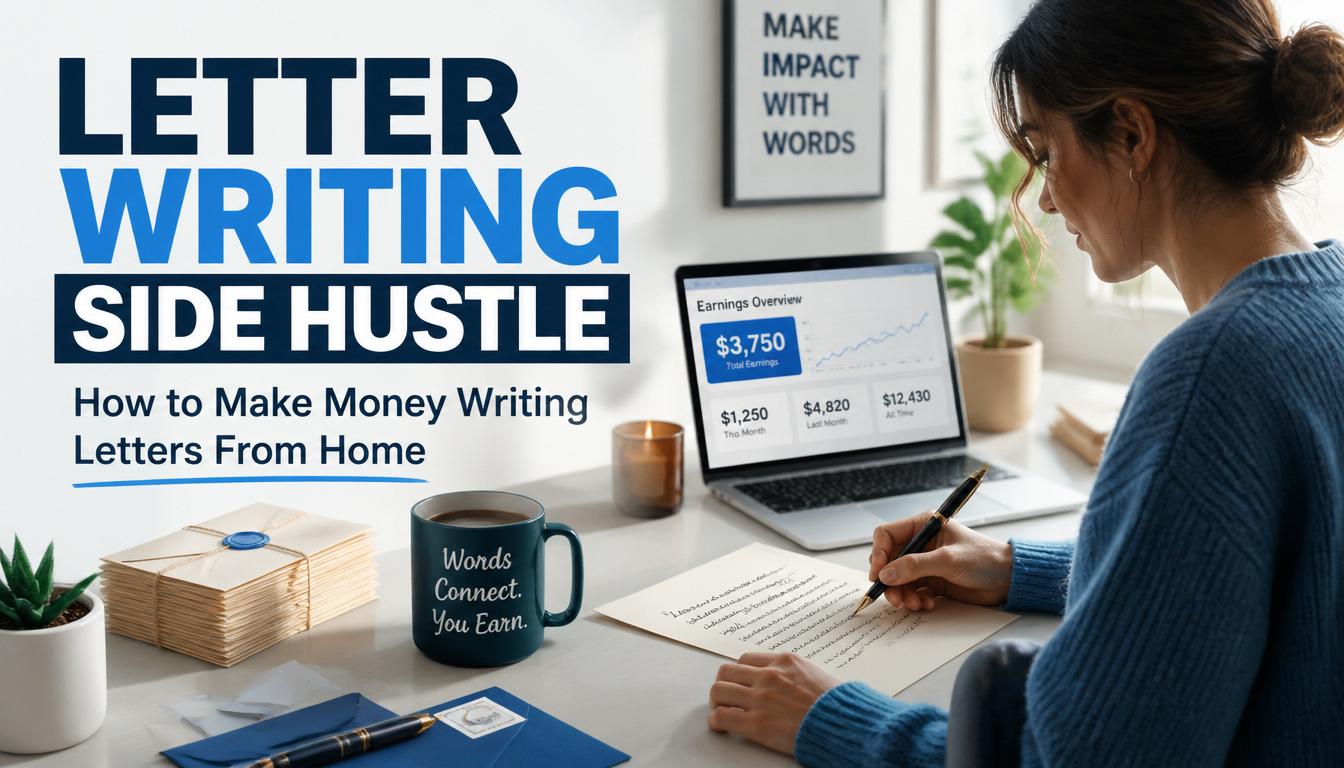 letter writing side hustle