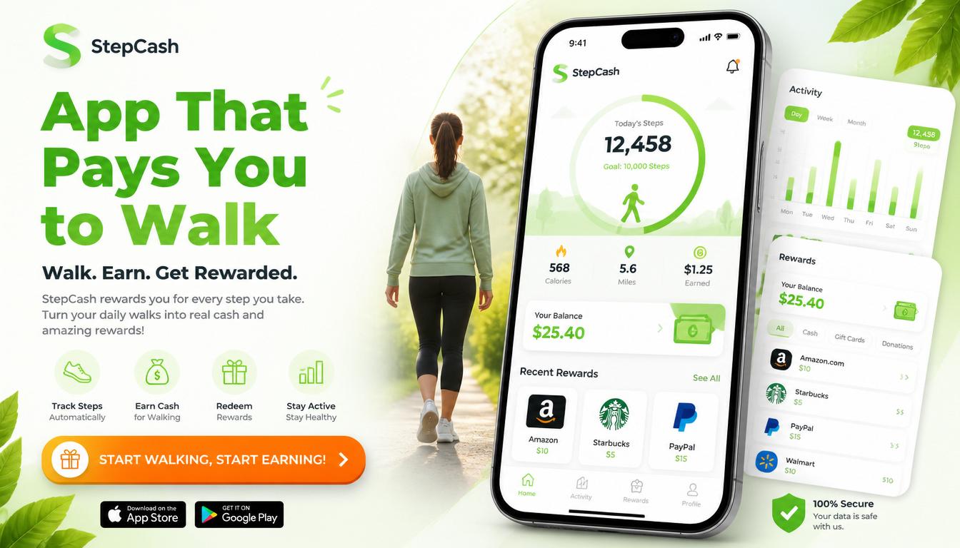 App That Pays You to Walk